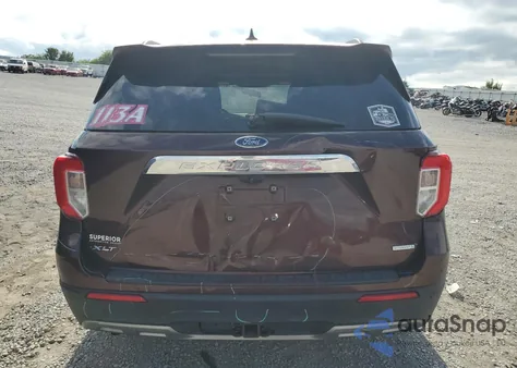 2020 Ford Explorer Xlt из США, поврежденный, VIN 1FMSK7DH9LGC22331